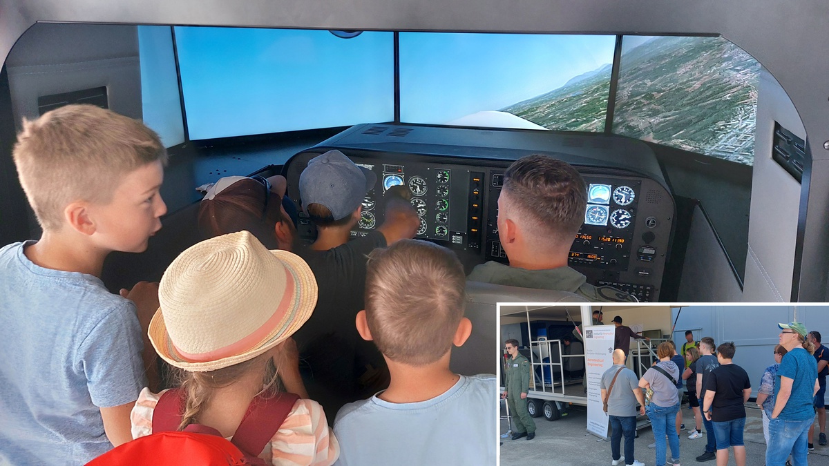 Begeisterung im Cockpit