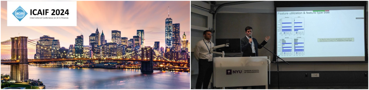 Manolis at ICAIF24 in New York, USA.
