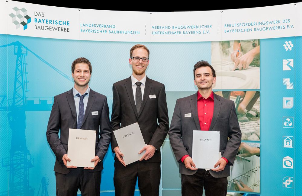 Hochschulpreis des Bayrischen Baugewerbes 2016