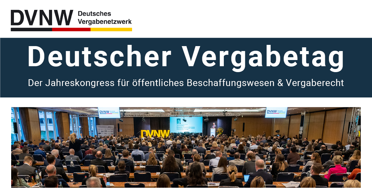 11. Deutscher Vergabetag – Fokus auf Lebenszykluskosten und die Zukunft der öffentlichen Beschaffung