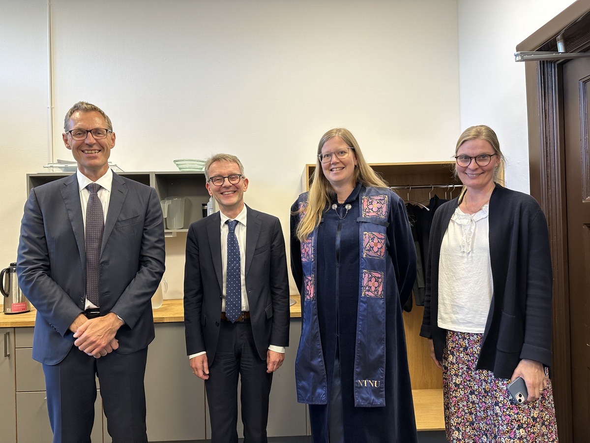 Forschungszusammenarbeit mit der Norwegian University of Science and Technology (NTNU) zu Fragen der Innovationsförderung durch öffentliche Beschaffung in Trondheim vertieft