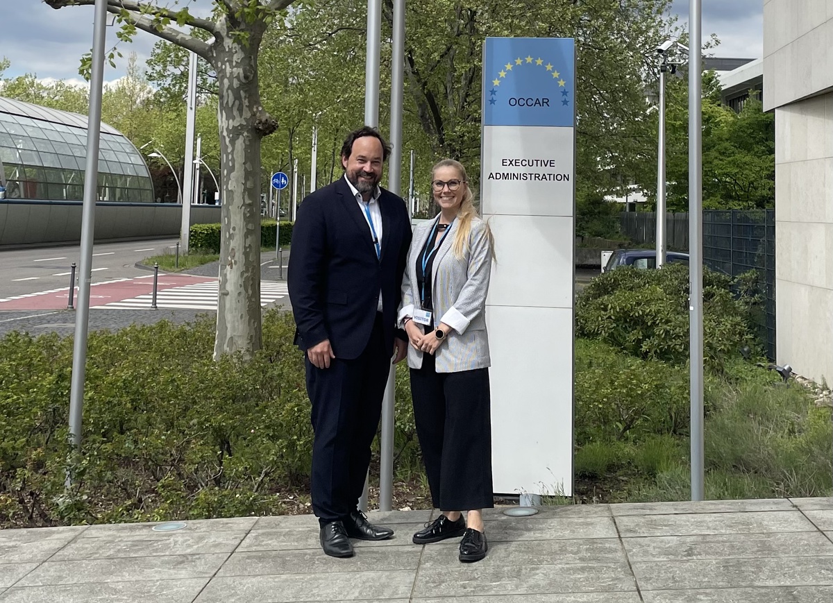 Besuch bei der "Organisation for Joint Armament Co-operation" (NATO)