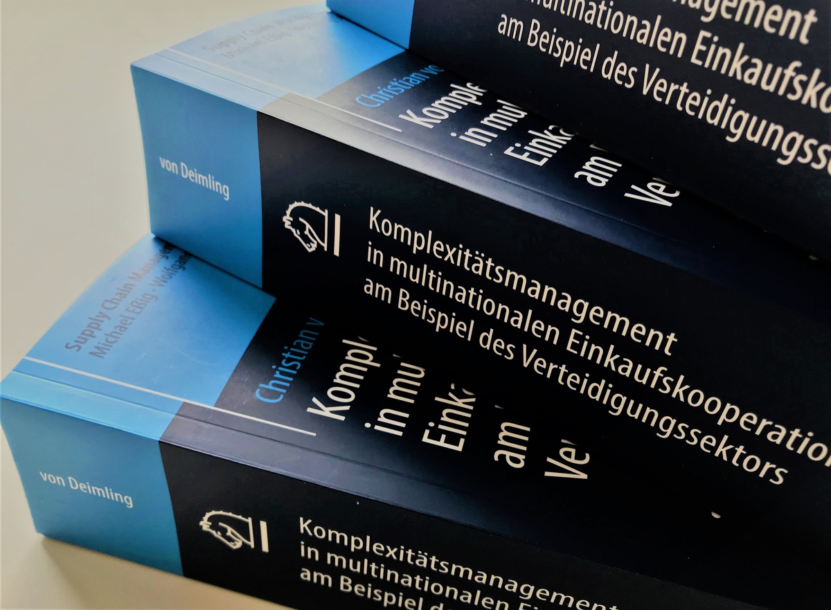 Publikation zum „Komplexitätsmanagement in multinationalen Einkaufskooperationen am Beispiel des Verteidigungssektors“