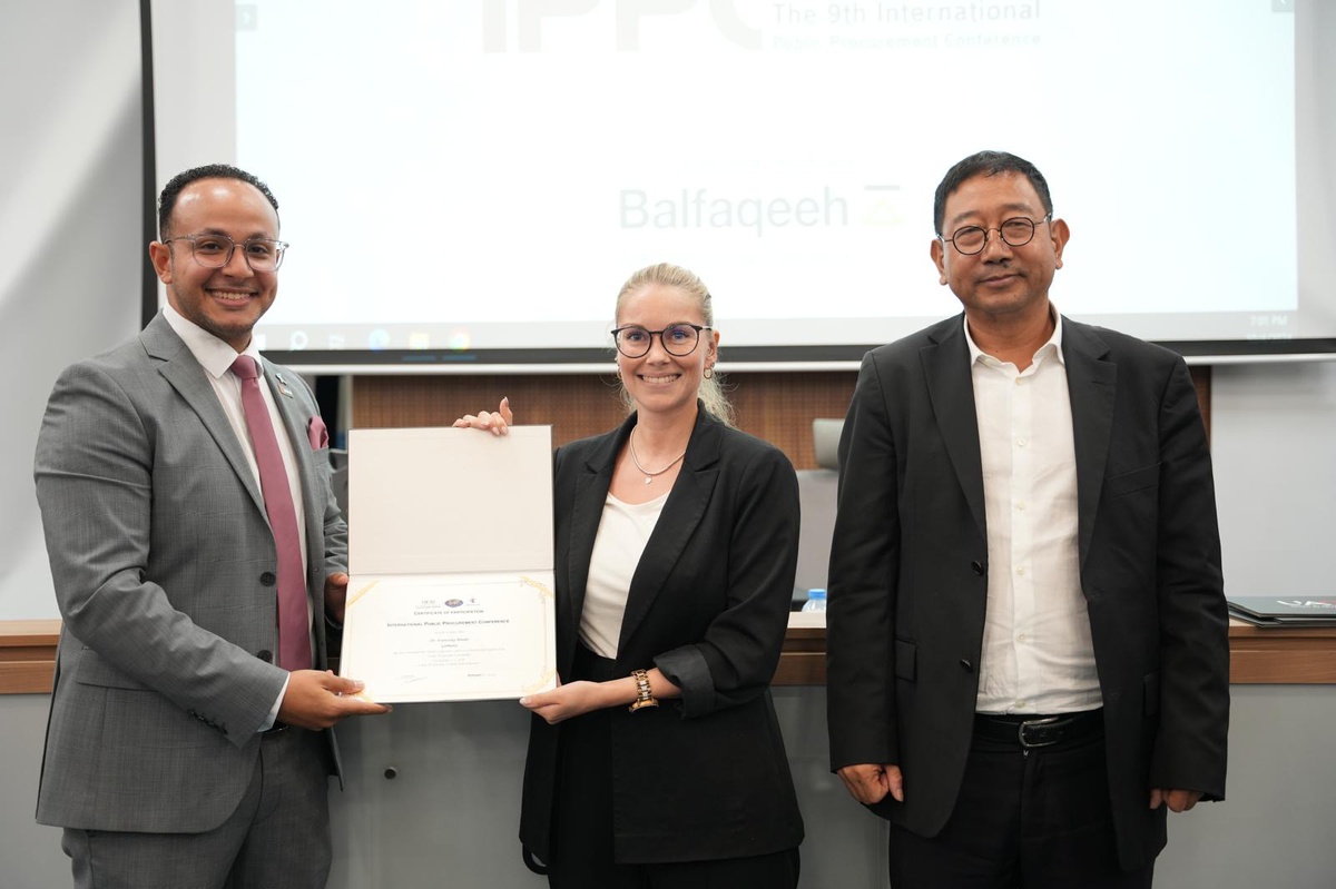 Teilnahme an der 9. International Public Procurement Conference (IPPC)