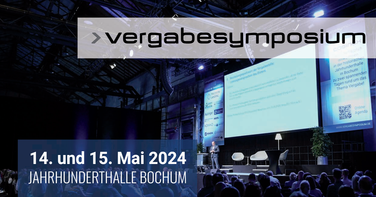 Vergabesymposium Cosinex 2024