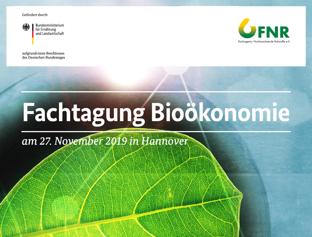 Vortrag von Prof. Dr. Eßig auf der Fachtagung Bioökonomie