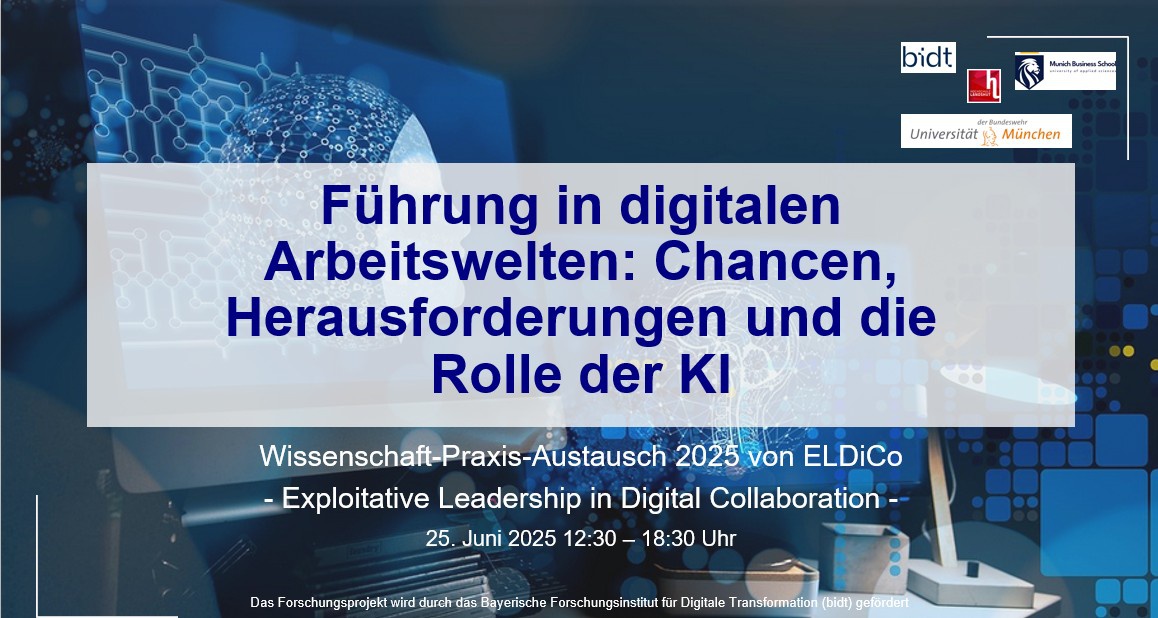 Wissenschaft-Praxis-Veranstaltung des Forschungsprojekts ELDiCo