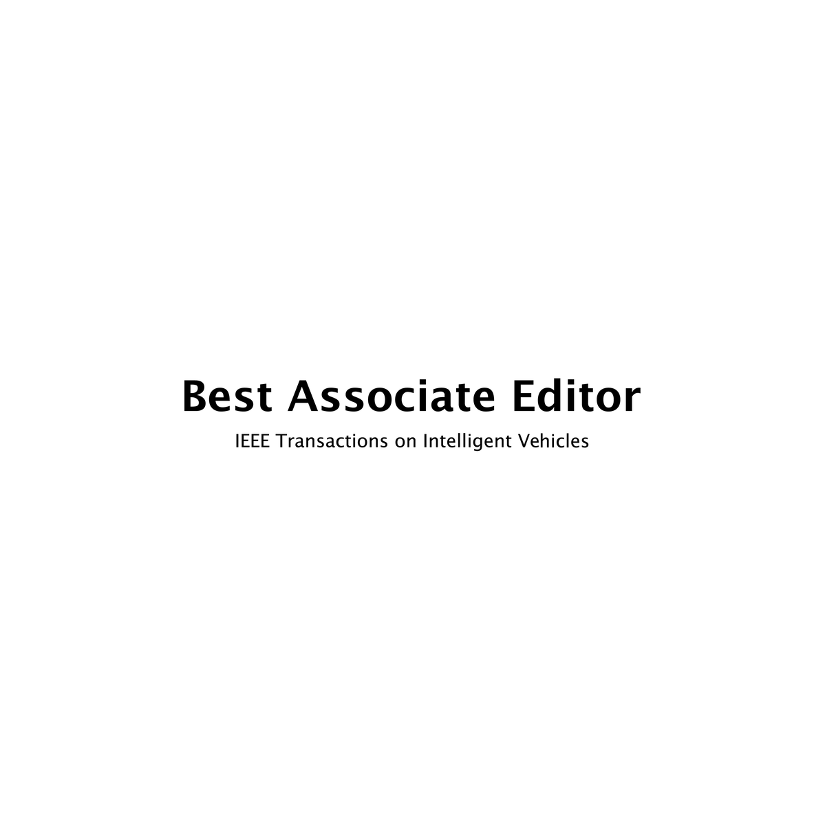 Bester Associate Editor