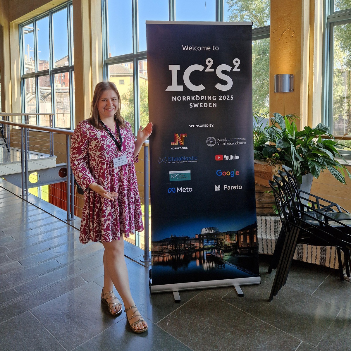 Participation at the IC2S2 2025 in Norrköping, Sweden