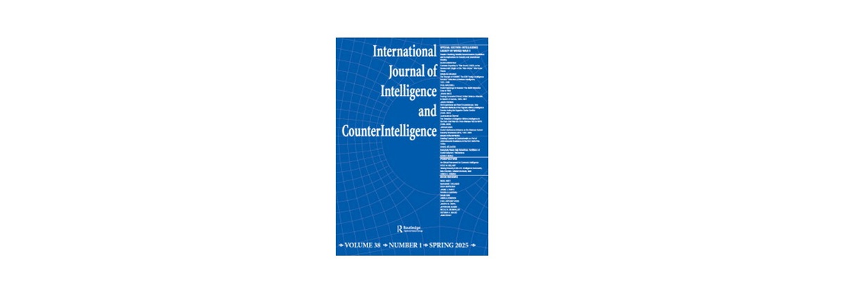 Neuer Artikel unter Mitwirkung von Uwe M. Borghoff im International Journal of Intelligence and CounterIntelligence