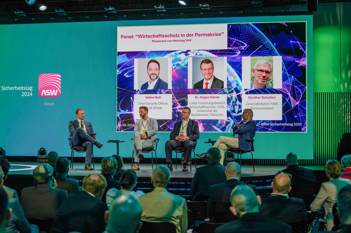 Panel beim NRW Sicherheitstag des ASW West e.V.