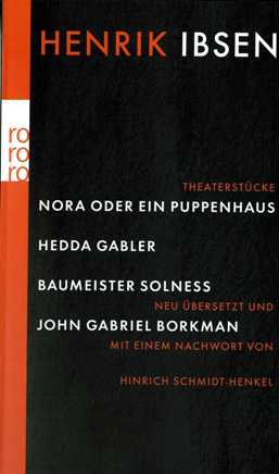 Buchcover Nora oder Ein Puppenhaus. Hedda Gabler. Baumeister Solness. John Gabriel Borkman