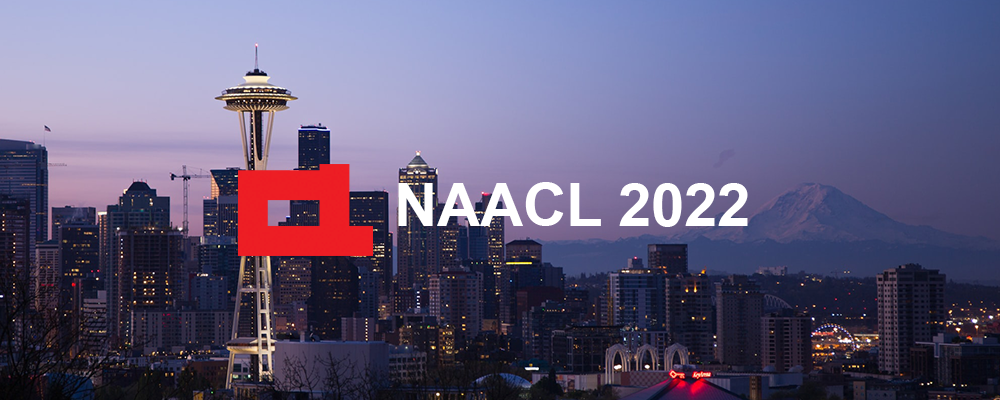Paper bei der NAACL 2022 in Seattle angenommen