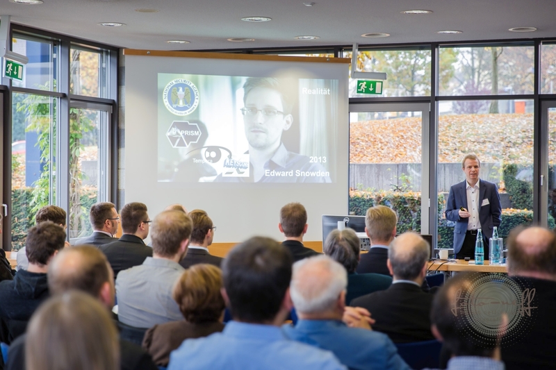 Prof. Dr. Arno Wacker auf dem 4. NetComData IT Security Day