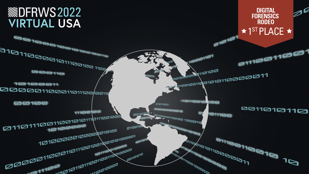 1st Place at Digital Forensics Rodeo at DFRWS USA