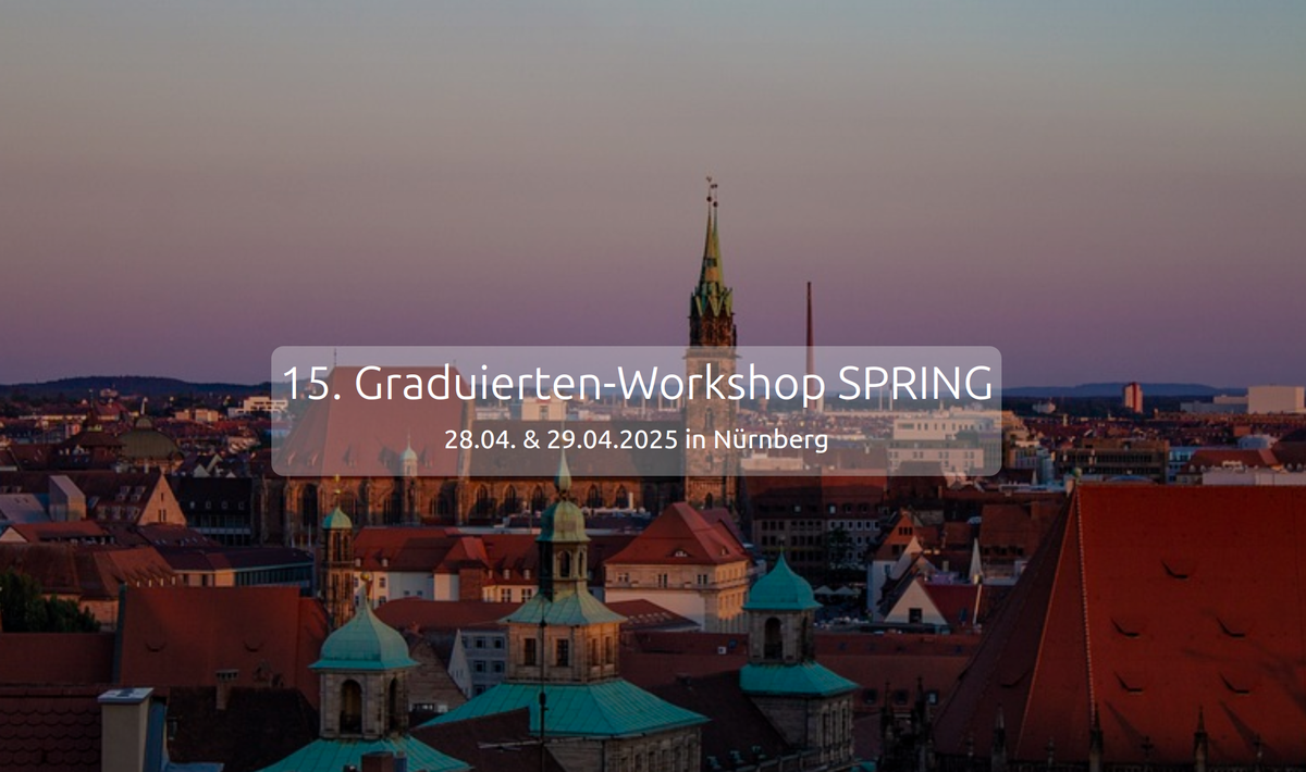 SPRING 2025 - Abstracts accepted