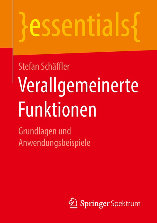 Verallgemeinerte Funktionen - Cover