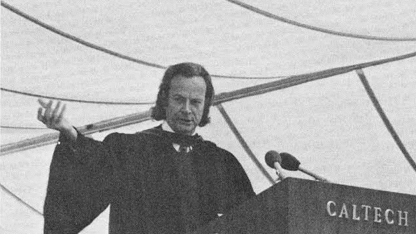 R. Feynman in Caltech 1974
