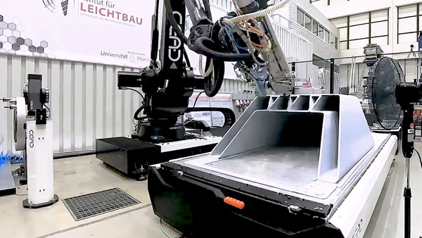 Additive Fertigung eines Bootes