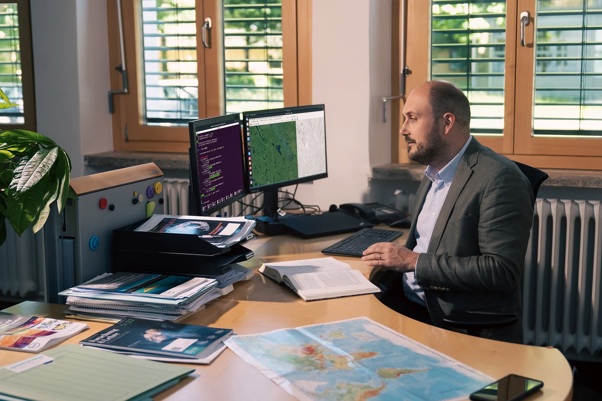 Satellitengestützte Erkennung von Waldbränden
