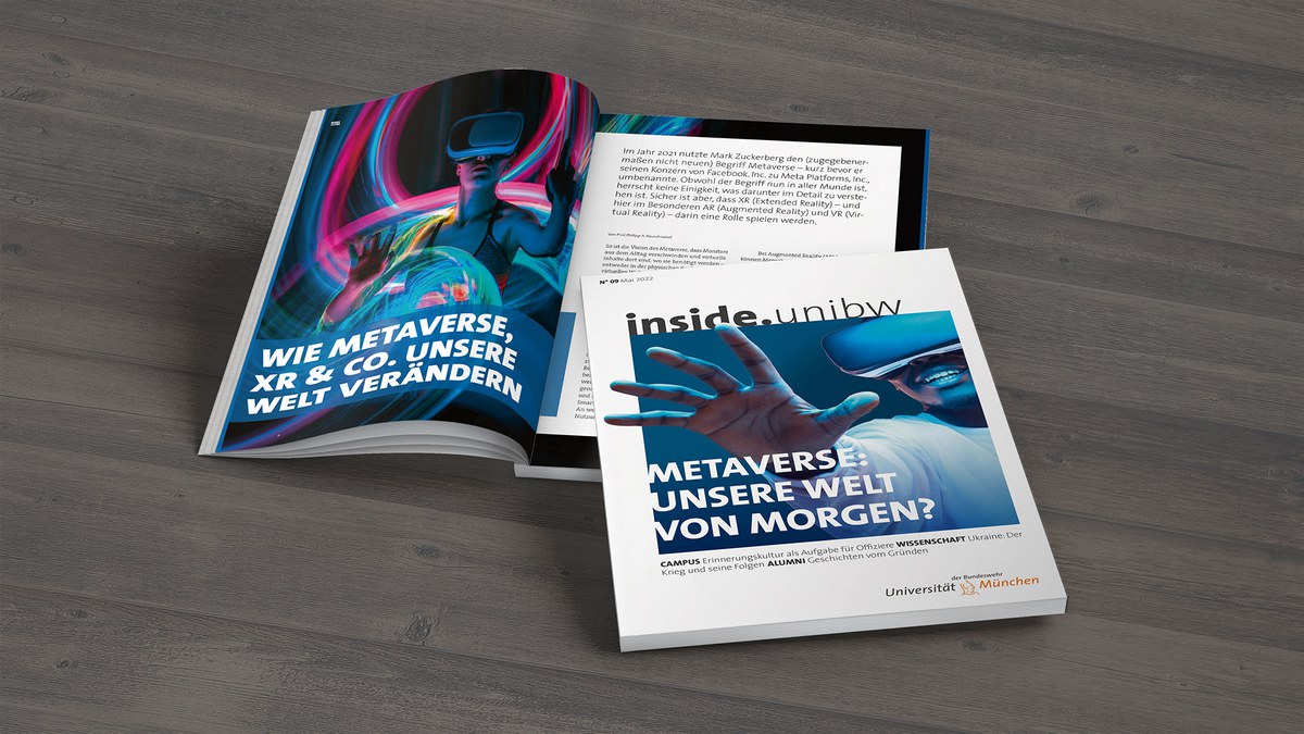 Metaverse: Unsere Welt von Morgen? Die neue inside.unibw ist da