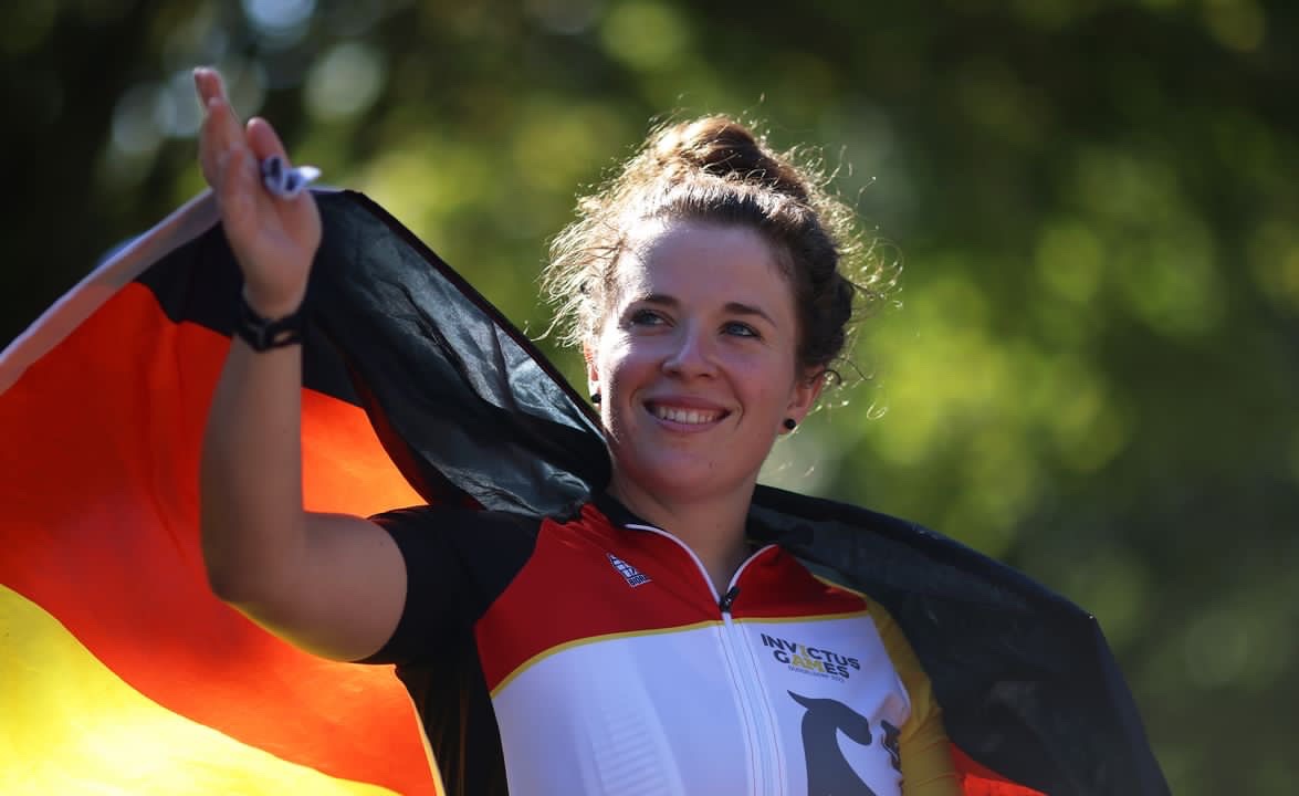 Drei Medaillen für Julia Eyrich bei den Invictus Games 2023