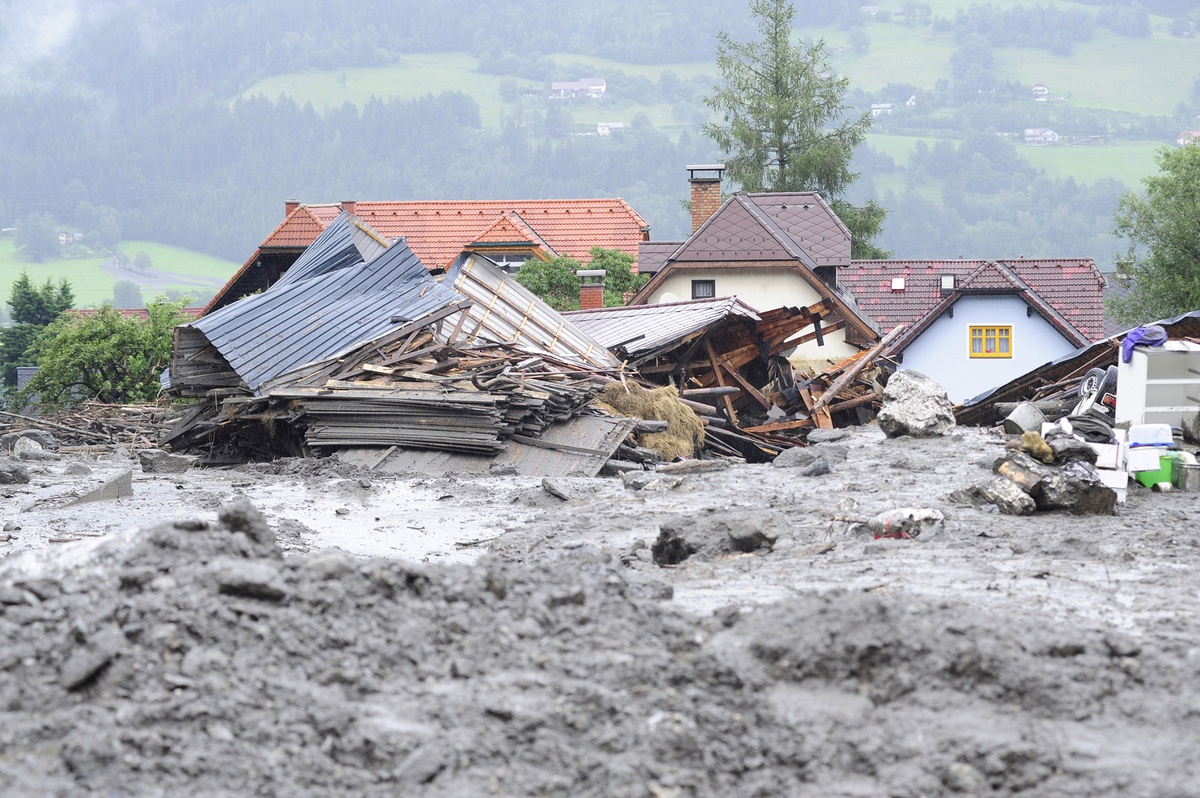 Schäden durch Naturkatastrophen oft nicht versichert