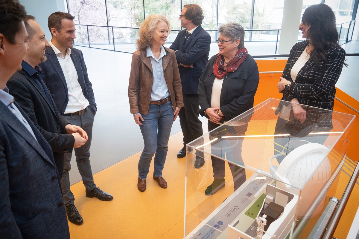 Informationsbesuch der Präsidentin des BAAINBw an der UniBw M