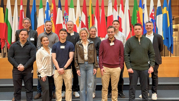 Teilnehmende an der Studienfahrt nach Straßburg