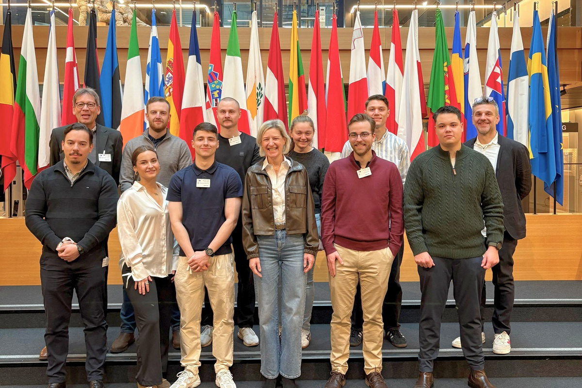 Teilnehmende an der Studienfahrt nach Straßburg
