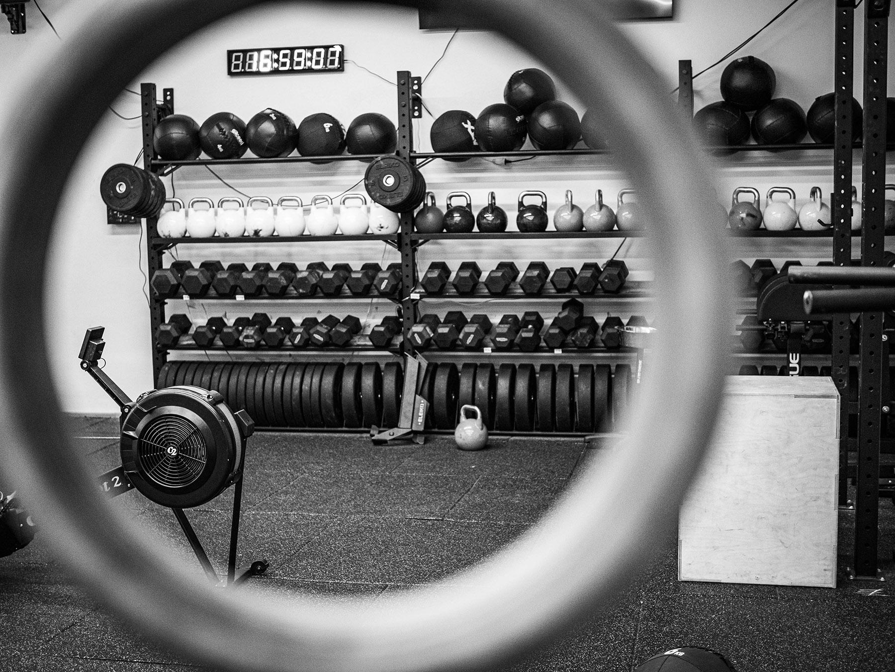 Blick in den Crossfit Trainingsraum