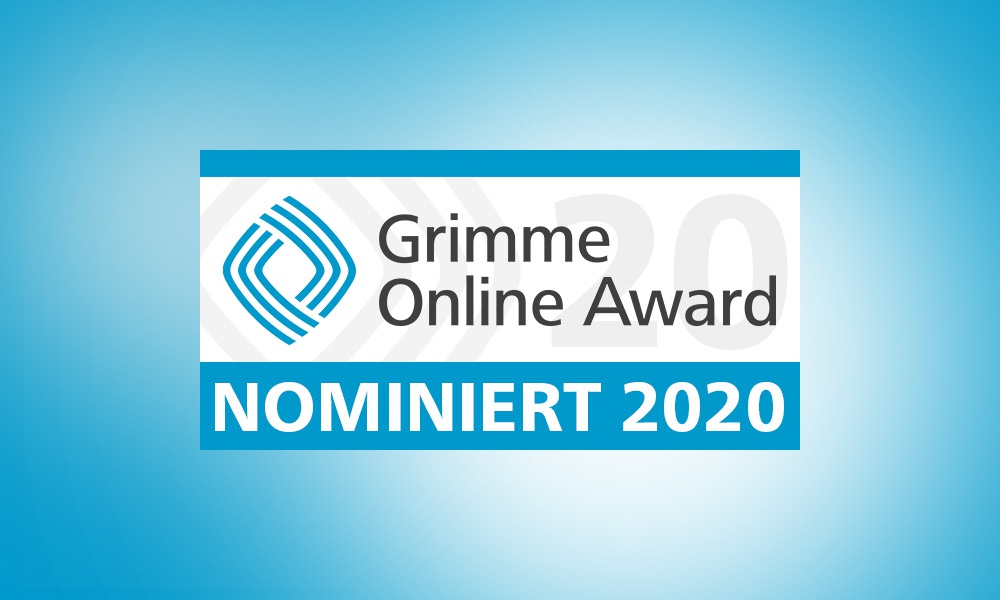 „Sicherheitshalber“ für Grimme Online Award nominiert