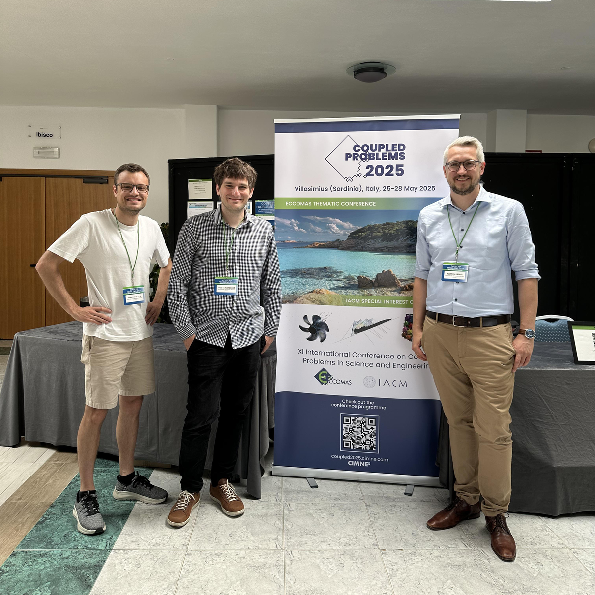 IMCS contributes to the 2025 Coupled Problems conference