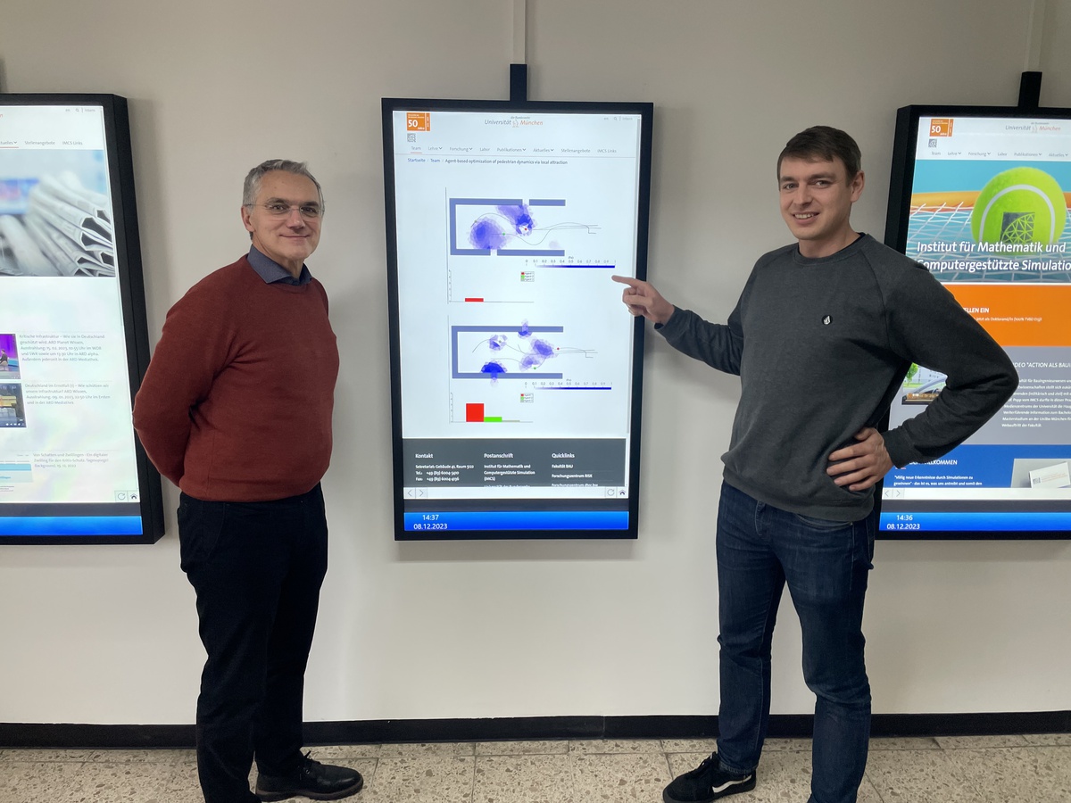 Dr Max Winkler visits the IMCS