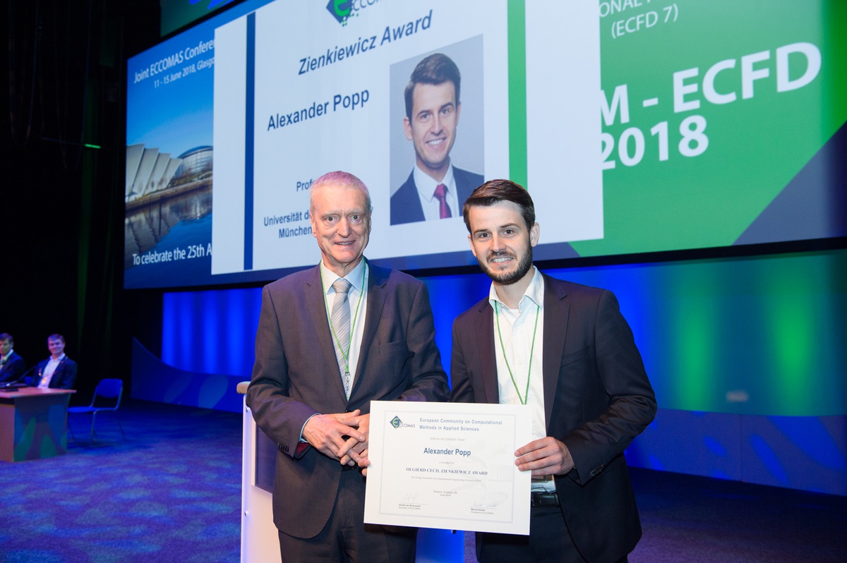 European Young Investigator Award for Prof. Alexander Popp