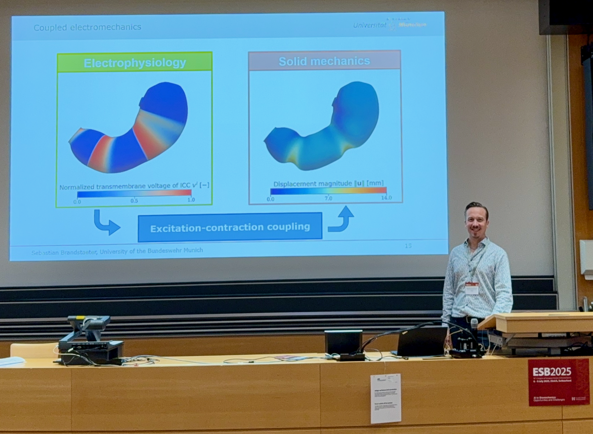 Sebastian Brandstäter Presents Biomechanics Research at ESB 2025