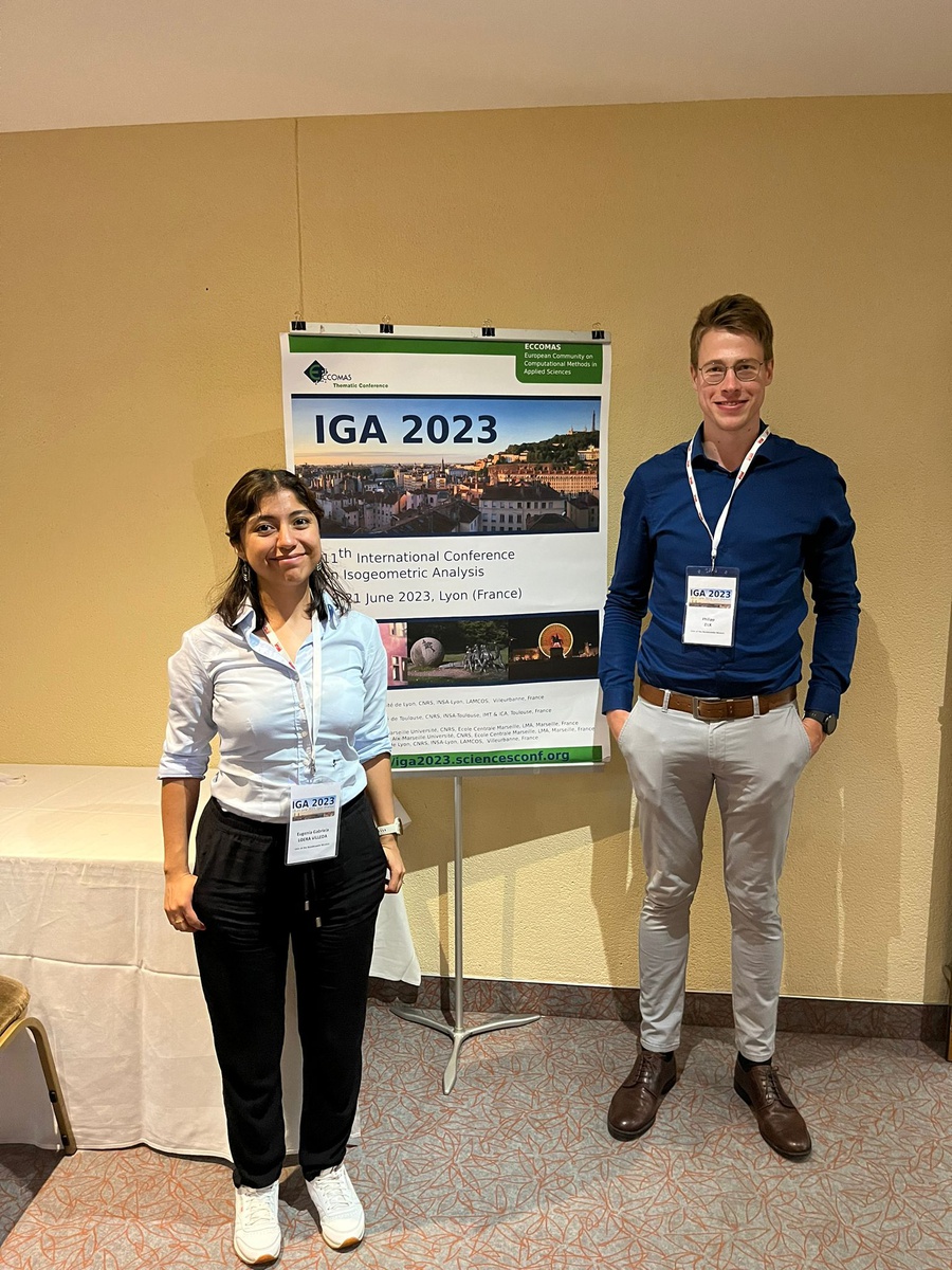 Two contributions to IGA 2023