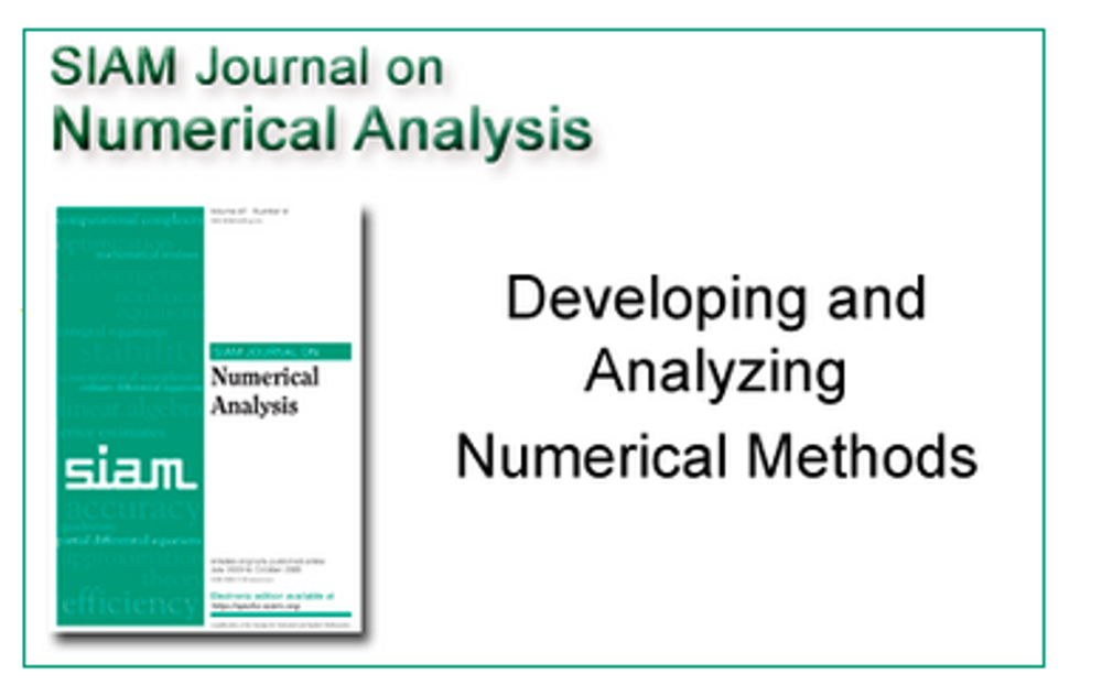 Neuer Artikel im SIAM Journal on Numerical Analysis