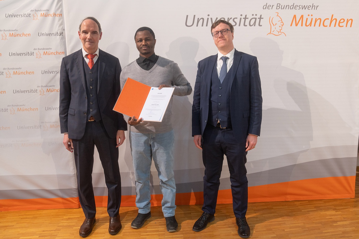 DAAD-Preis 2024 an der UniBw M vergeben