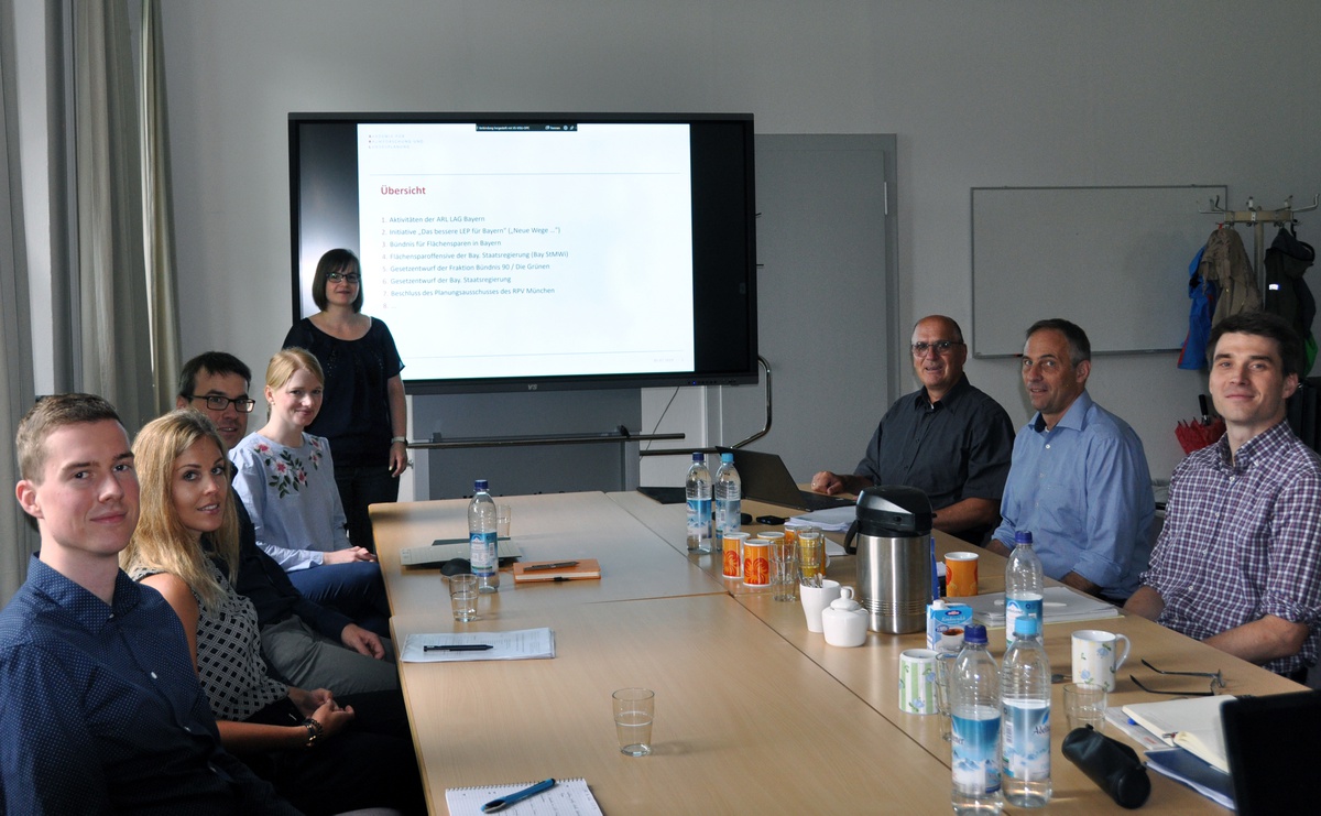 AG Fläche der ARL zu Besuch an der UniBw M