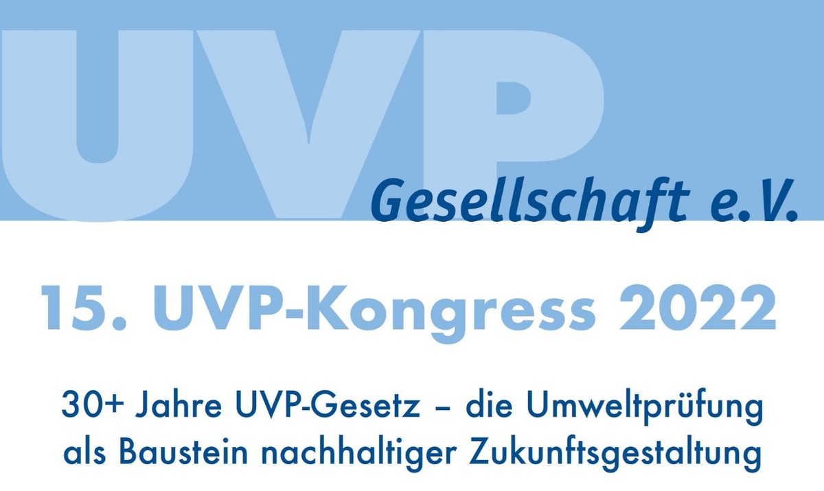 15. UVP-Kongress der UVP-Gesellschaft e.V. in Freiburg im Breisgau