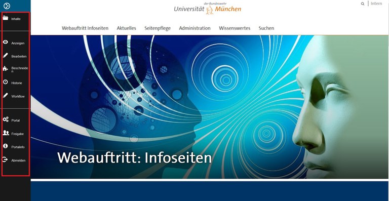Arbeitsleiste