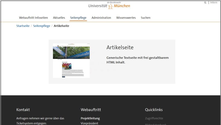 Artikelseite