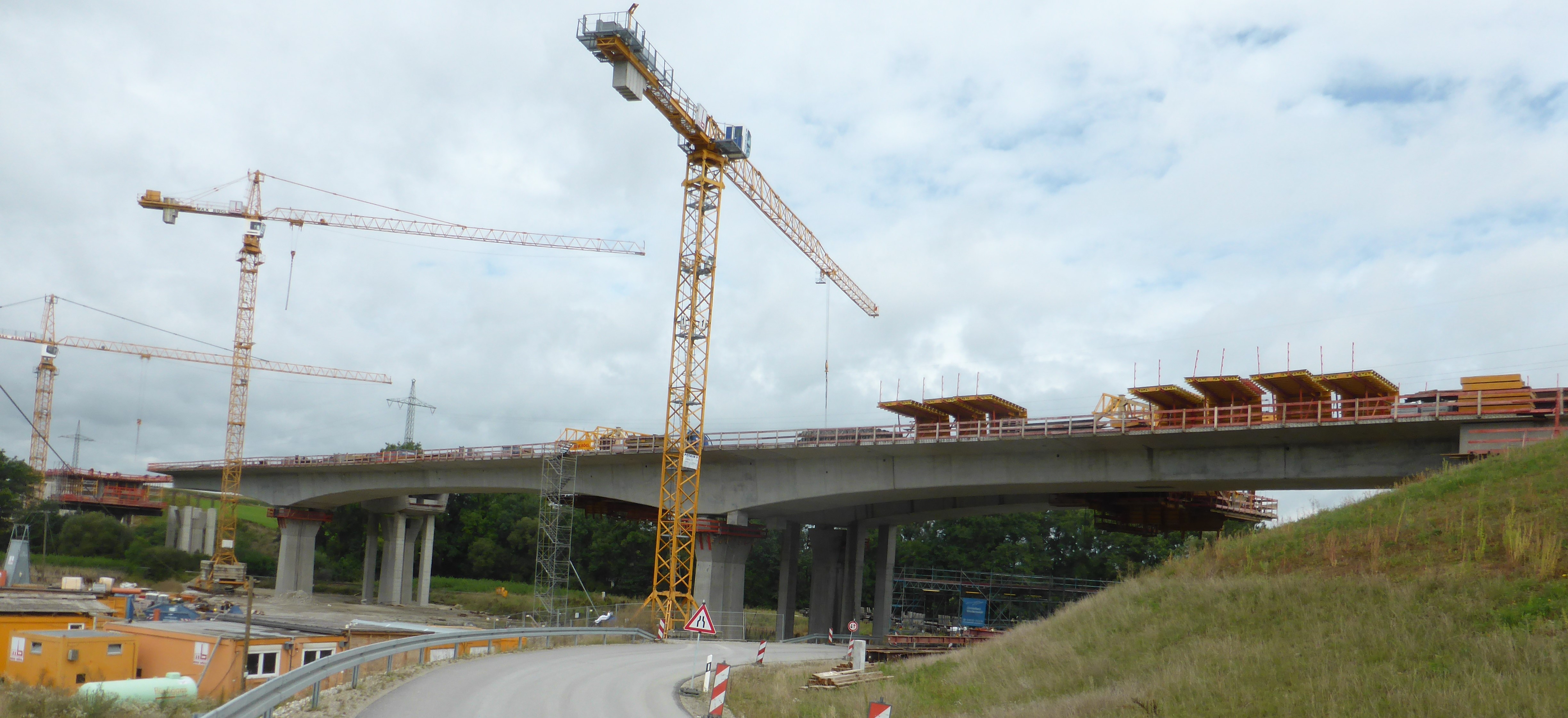 Übersicht Lappachtalbrücke