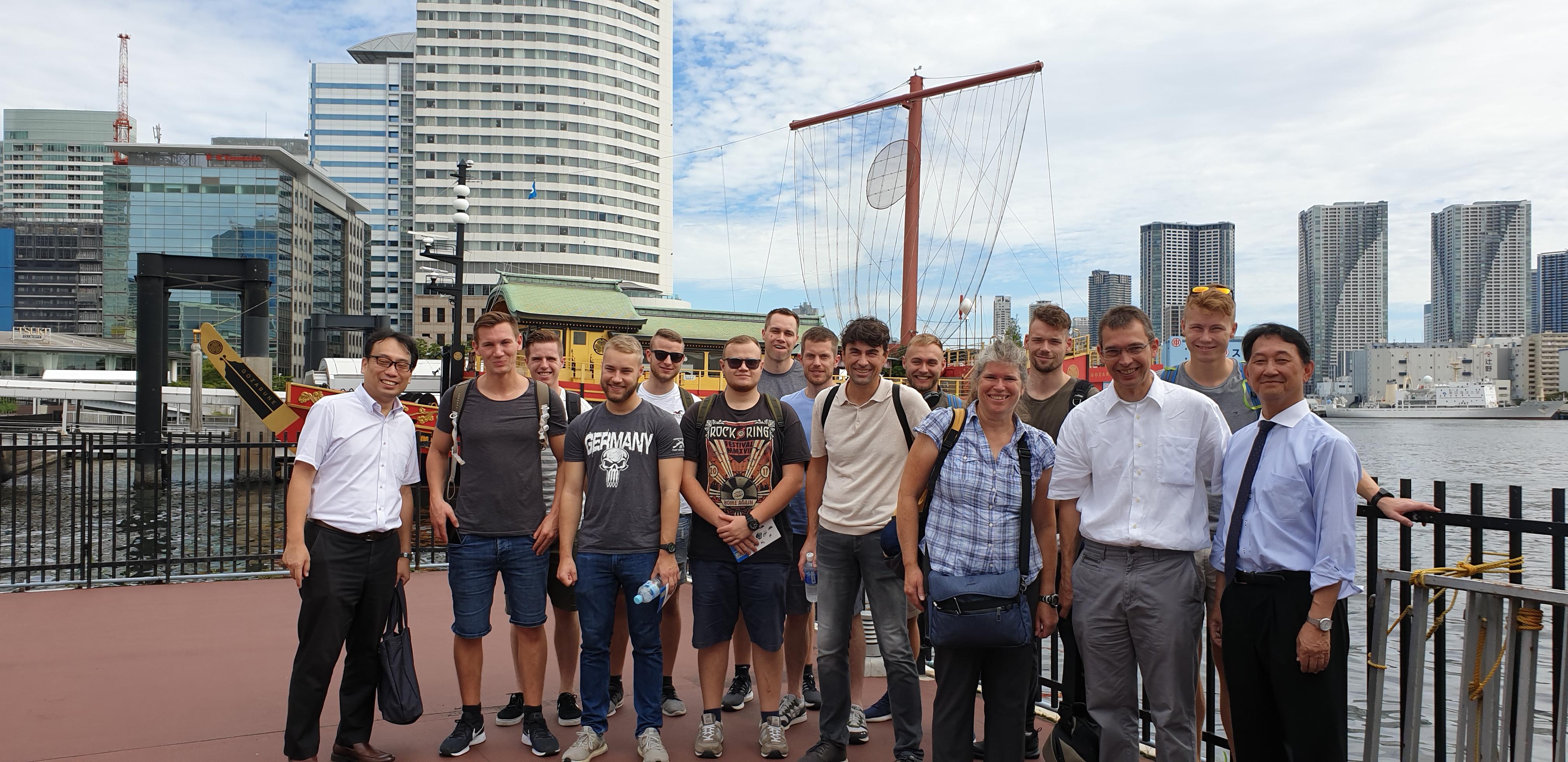 Boat Cruise on Sumida River