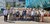 Gruppenfoto vor Tokyo Gas Shibaura B Hochhaus