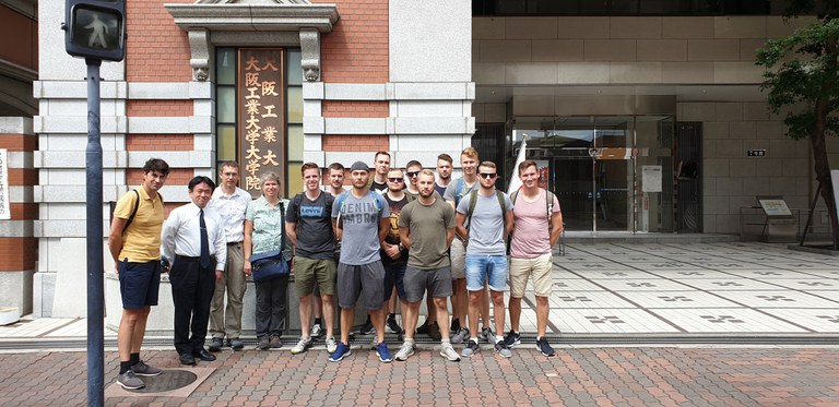 Besuch bei der Partneruniversität OIT Osaka Institute of Technology
