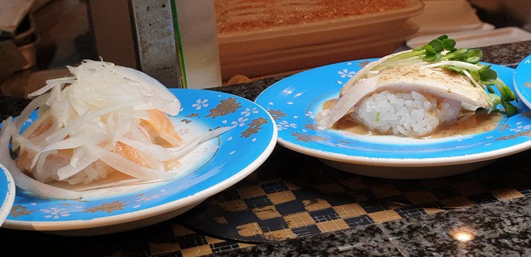 running sushi