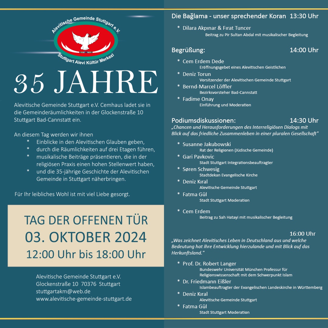 Prof. Dr. Langer nimmt an Panel zum Alevitischen Leben in Deutschland teil