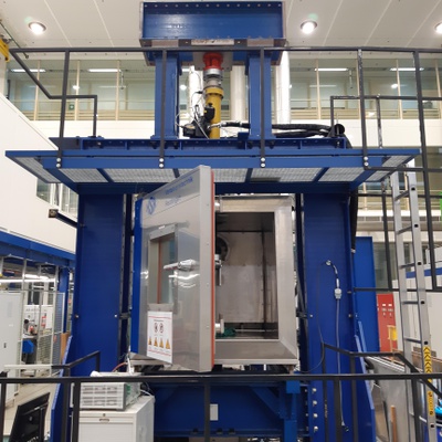 Figure: Climate chamber test stand Climate chamber test stand